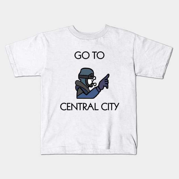 Go to Central City Kids T-Shirt by Jawes